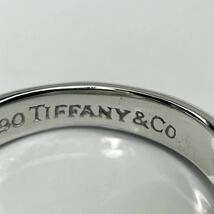 Tiffany&Co. ティファニー シグネチャー ダイヤモンド ホワイトゴールド リング 18金 約9号_画像5