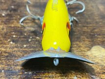 Arbogast Musky JITTERBUG ＜12cm 42g＞ オールド!! ウッド!! ビッグプラグ!! 希少!!1980年代/アーボガスト ジッターバグ ソルトウォーター_画像7