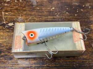 60's HEDDON Tiny Chuhher 箱付き!!オールド!!1960年代/オールドヘドン タイニーチャガー オールドタックルチャガースプーク ストライプBOX