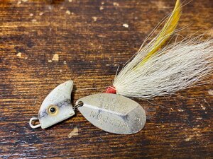 60's HEDDON SABRE TOOTH オールド!! 希少ルアー!! 金目!! 珍品へドン!! /オールドヘドン オールドタックル ジグスピナー 渓流 フィネス