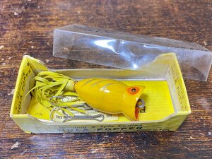 FredArbogast HULA POPPER 1/4oz オールド!! 希少!! BOX付!! 美品!!/アーボガスト フラポッパーオールド オールドタックル