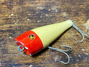 40's CreekChub PLUNKER オールド!! レッドヘッド!! カップリグ!! グラスアイ!! 美品!! /クリークチャブ CCBCO オールド オールドタックル