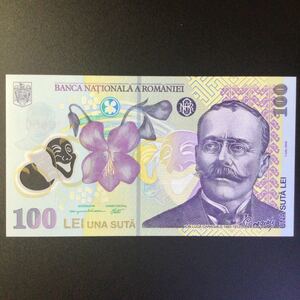 World Paper Money ROMANIA 100 Lei【2005】