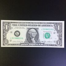 World Paper Money UNITED STATES OF AMERICA 1 Dollar《George Washington》【1985】『SERIES OF 1985』〔San Francisco〕._画像1