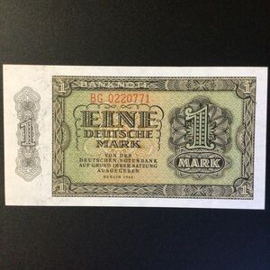 World Paper Money GERMANY DEMOCRATIC REPUBLIC 1 Deutsche Mark【1948】