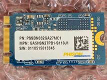 PHISON M.2 SATA SSD 2242 32GB PSSBN032GA27MC1 動作品_画像1