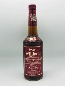 【未開栓】エヴァン ウィリアムス 15年 ウィリアムズ Evan Williams バーボンウィスキー ウイスキー 750ml 50.5％ 101プルーフ◆53383