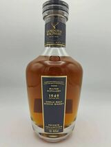 【未開栓 希少】G&M ミルトン 1949 2022 72年 ストラスアイラ スペイサイド ゴードン＆マクファイル MILTON ウイスキー 700ml 48.6％ 完品_画像2