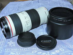 美品　Canon キヤノン　EF70-200 F4L IS USM