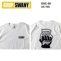 GRIP SWANY グリップスワニー GS Tシャツ ホワイト M　GSC-59　メンズ　Ｔシャツ　バックプリント　アウトドア　キャンプ_画像4