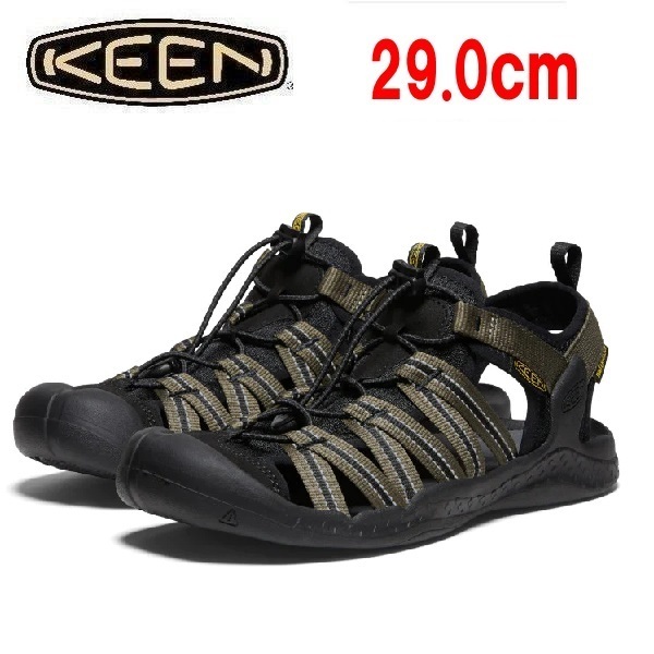 KEEN キーン ドリフトクリークH2 ダークオリーブ 29.0cm 1026123　メンズ　サンダル　アウトドア　キャンプ