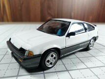 トミカリミテッドヴィンテージNEO LV-N22c Honda バラードスポーツ CR-X Si 白/グレー S=1/64 2009TOMY 開封品_画像5