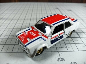 FIAT131 ABARTH RALLY S=1/60　1979/日本製/フィアット131/アバルトラリー/箱なし/トミカ/外国車シリーズ/No.F11/当時物