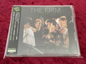 ★Alive The Live★ザ・ファーム★ライヴ・イン・オハイオ 1986★帯付/CD/リマスター★THE FIRM★LIVE IN CLEVELAND OHIO 86★LED ZEPPELIN