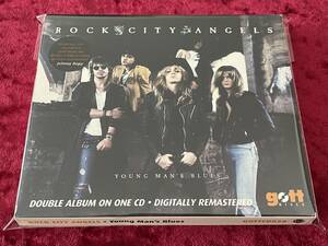 ★ROCK CITY ANGELS★YOUNG MAN'S BLUES★CD★REMASTERED/リマスター★ロック・シティ・エンジェルズ★2005 GOTTDISCS LIMITED★