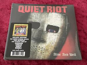 ★新品未開封★QUIET RIOT★2CD★ALIVE AND WELL DELUXE EDITION/クワイエット・ライオット/アライヴ・アンド・ウェル/2022 DEADLINE MUSIC