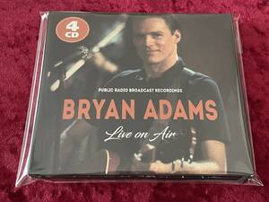 *BRYAN ADAMS* бумага жакет specification *4CD*LIVE ON AIR* Brian * Adams * жить * on * воздушный *Laser Media*