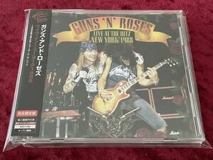 *Alive The Live* gun z* and * low zez* complete limitation record * live * in * New York 1988* with belt *CD*GUNS N' ROSES*LIVE AT THE RITZ