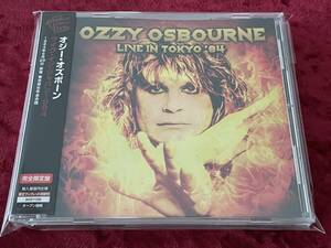 *Alive The Live*oji-* oz bo-n* complete limitation record * live * in * Japan 1984* with belt *CD*OZZY OSBOURNE*LIVE IN TOKYO '84*