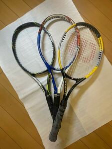 テニスラケット YONEX Wilson 全3個