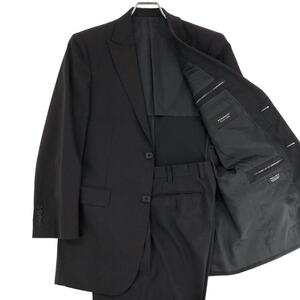 美品 BURBERRY BLACK LABEL バーバリーブラックレーベル セットアップ スーツ テーラードジャケット パンツ シルク混 Mサイズ