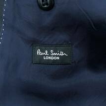 ポールスミス Paul Smith スーツ セットアップ ジャケット パンツ 総裏 サイドベンツ ラニフィコ LANIFICIO XLサイズ 大きいサイズ_画像5