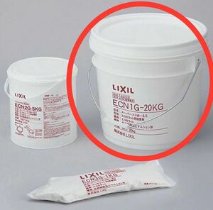 LIXIL エコヌール　ECN-1G/20KG エコカラット用接着剤 ボンド リフォームDIYタイル壁紙　業務用