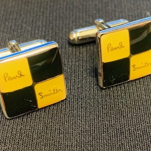 ※56321 Paul Smith カフス タイピン セット ロゴ メンズ アクセサリー 箱付きの画像3