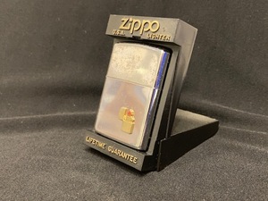 ※56421 Zippo オイルライター ZIPPOエンブレム 1991年8月製 ジッポ 喫煙具 着火具 個人保管品