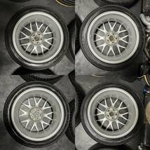 スバル 純正オプション BBS FORGED 17インチ 7J＋55 PCD100 5穴 ハブ径56ミリ MADE IN JAPAN 215/45R17 インプレッサ レガシィ等_画像8