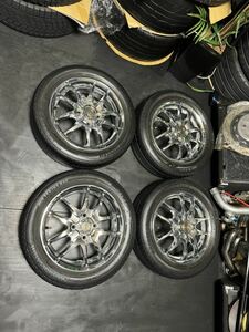 東京車輪 TRANS クロームメッキ 14インチ 4.5J＋45 PCD100 4穴 NEXTRY 155/65R14 軽カスタム ハイゼット エブリィ キャリィ アルト ミラ等