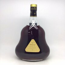 未開栓 ヘネシー XO 金キャップ クリアボトル 1000ml 40％ 2J-11-3-150697-A_画像2