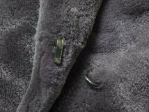 MOONBAT　ムーンバット　Fard　毛皮　シェアードミンク　リアルファー　コート　9-11サイズ　高級　本毛皮　ショールカラー　ロングコート_画像7