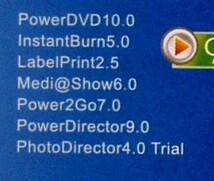 ★ CyberLink Media Suite10/OEM PowerDVD10 他 ★_画像2