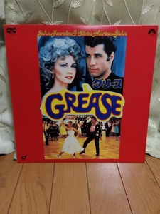 ■【LD_グリース】ジョン・トラボルタ＆オリビア・ニュートンジョン 1978年正規品 GREASE■