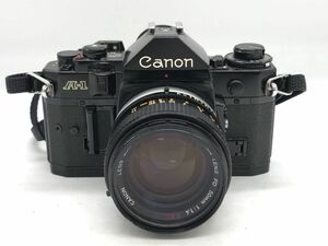 0201-019S5497　一眼レフカメラ CANON キャノン A-1 レンズ CANON LENS FD 50mm 1.4 S.S.C. フィルムカメラ