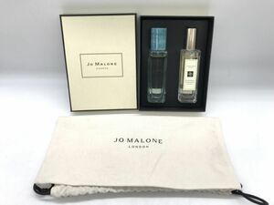 0203-109T⑥23166 佐川 香水 JO MALONE ジョーマローン セット フォレスト モス,シルバー バーチ&ラベンダー 30ml 箱 巾着有