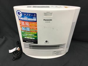 0201-219MK?5656 加湿セラミックファンヒーター 通電◯ Panasonic パナソニック DS-FKX1205 ホワイト 19年製 電化製品 家電 空調