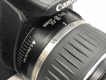 0203-021S⑥23179　デジタル一眼レフカメラ Canon キャノン EOS Kiss Digital N DS126071 レンズ EF-S 18-55mm 1:3.5-5.6 Ⅱ USM φ58mm_画像4