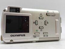 0205-220MK⑨5765　コンパクトデジタルカメラ OLYMPUS オリンパス μ-10 Digital ミュー 本体のみ 通電未確認_画像4