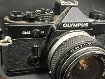 0205-254MK⑲23076 カメラ　Olympus　オリンパス　OM-2　1：3.5　ｆ＝21ｍｍ　ブラックボディ　撮影機器_画像6
