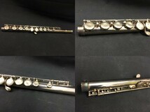 0201-237MK?5658 フルート Muramatsu flute ムラマツ TOKOROZAWA 4BF1 管楽器 音楽 演奏 ハードケース付き 音出し未確認_画像7