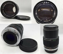 0202-208MK⑥23152 カメラレンズ 3個セット ブラック ZUIKO AUTO-T 1:3.5 f=135mm OLYMPUS オリンパス / f=28mm_画像2
