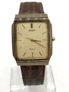 0205-503S5646　腕時計 SEIKO セイコー 9531-5160 DOLCE ドルチェ スクエア クォーツ