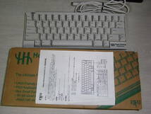Happy Hacking Keybord lite キーボード　ps/2 英語配列　PD-KB100W KB-9975 箱　説明書付き_画像3