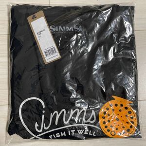 シムス Tシャツ リール ブラック Lサイズ ★ SIMMS REEL T-SHIRT BLACK