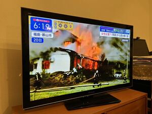 【引き取り限定】【1円スタート、最落無し】パナソニック　プラズマテレビ　46インチ　TH-P46VT3