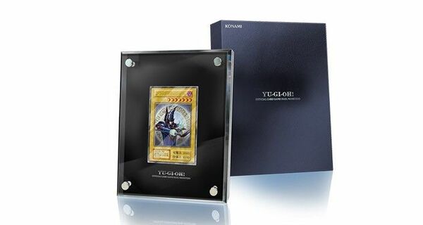 【新品】遊戯王OCGデュエルモンスターズ 「ブラック・マジシャン」スペシャルカード（ステンレス製）