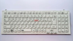 国内発送 NEC LaVie ノートＰＣ用 日本語キーボード◇V119802IJ1◇PK130J61A00◇白