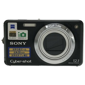 【動作品 2点まとめ】SONY Cyber-shot DSC-T70 Black タッチ液晶 バッテリーチャージャー + DSC-W270 MEMORY STICK 元箱付 デジカメ C3916の画像4